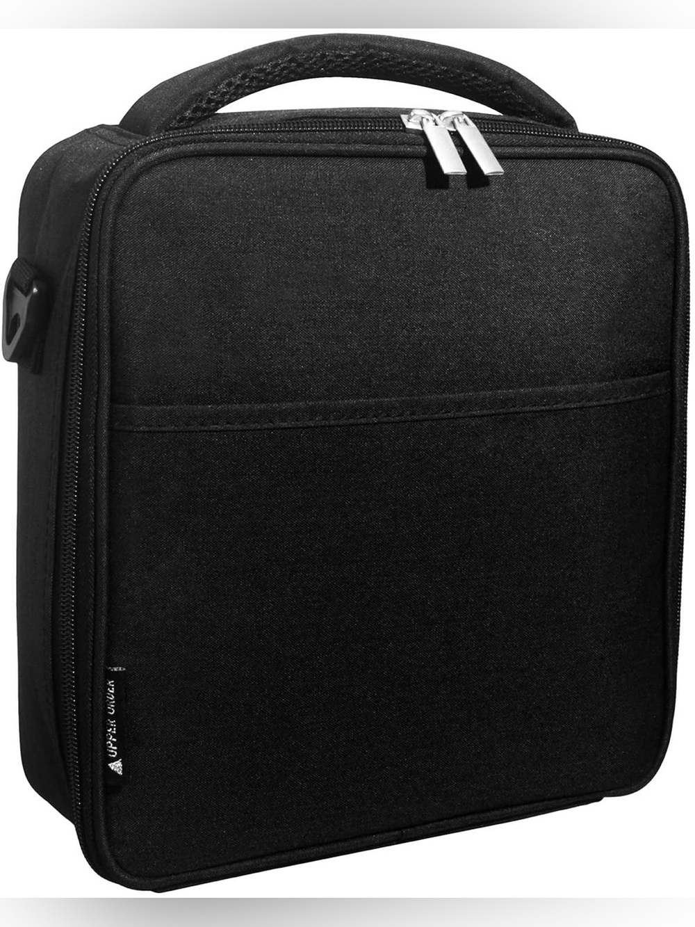 Insulated Black Travel Lunch Bag NWOT